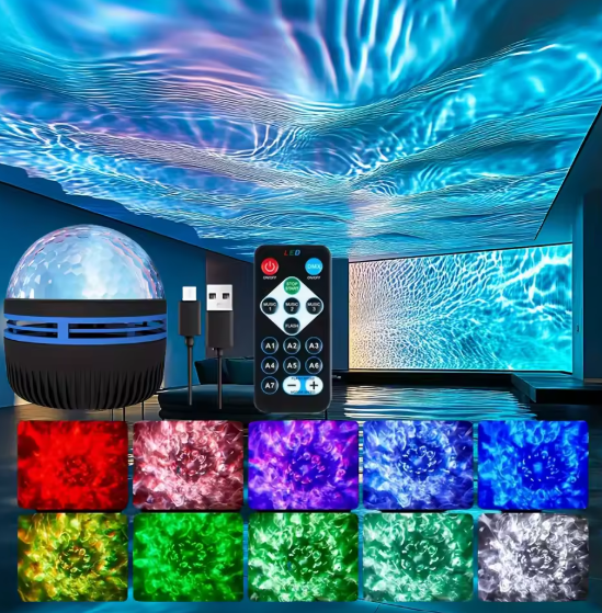 Lampara LED De Luces Boreales